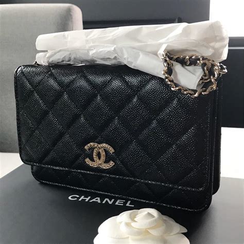 chanel mini woc caviar|Shop Chanel Wallets on Chain .